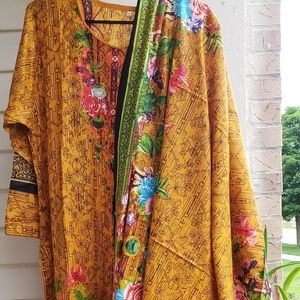 Pakistani lawn dress